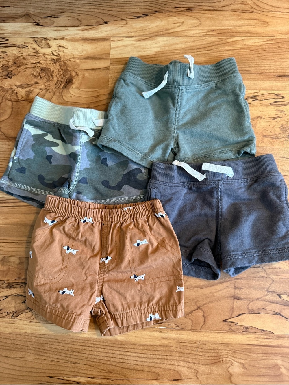 Bundle: 0-3mo Baby Boy Shorts